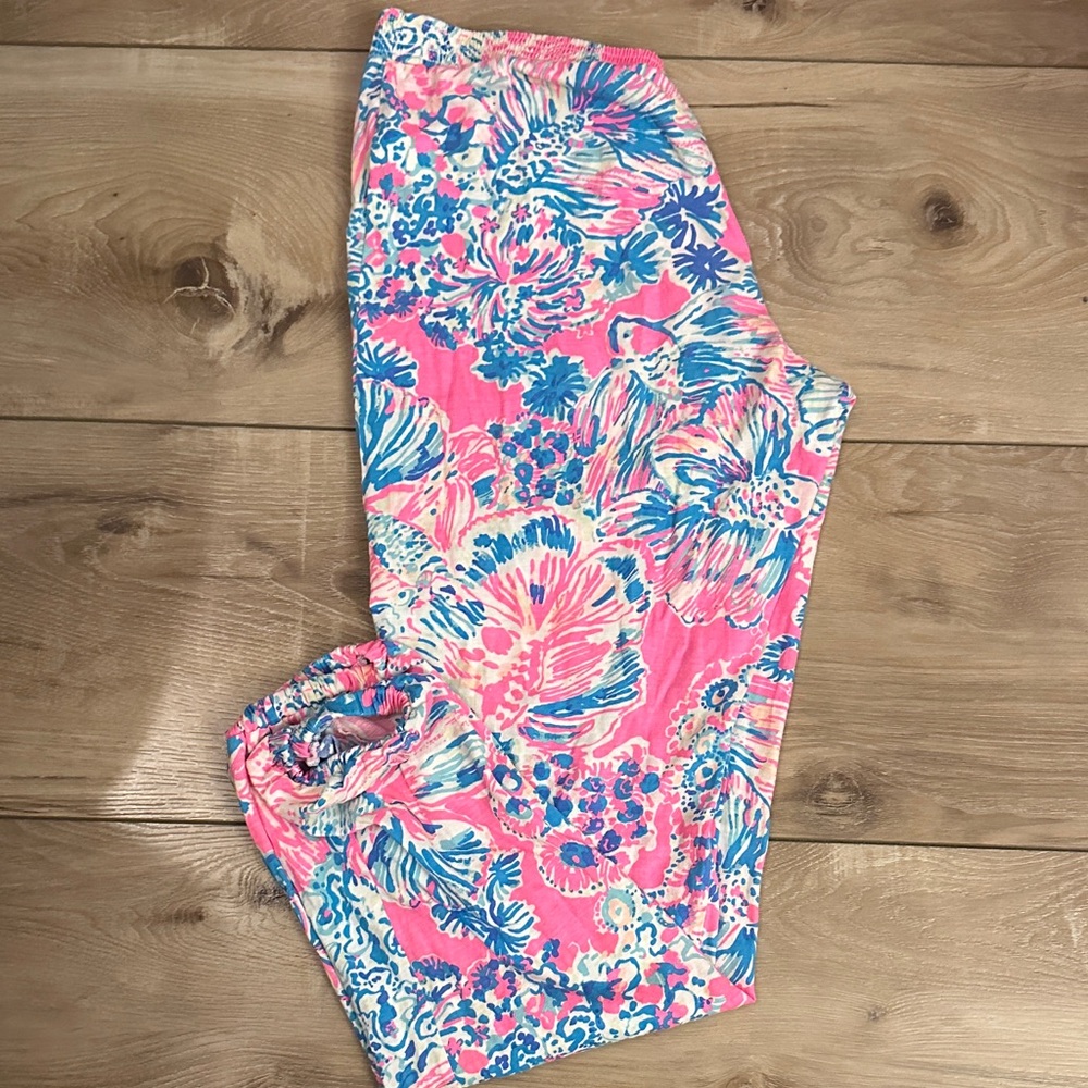 Lilly Pulitzer Pink and Blue Kids Shorts